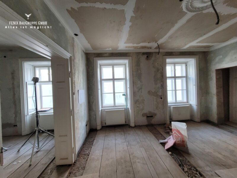 Altbauwohnung sanieren in Wien – Fenix Bau GmbH