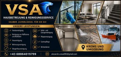 Reinigung, Hausbetreuung & Gartenpflege