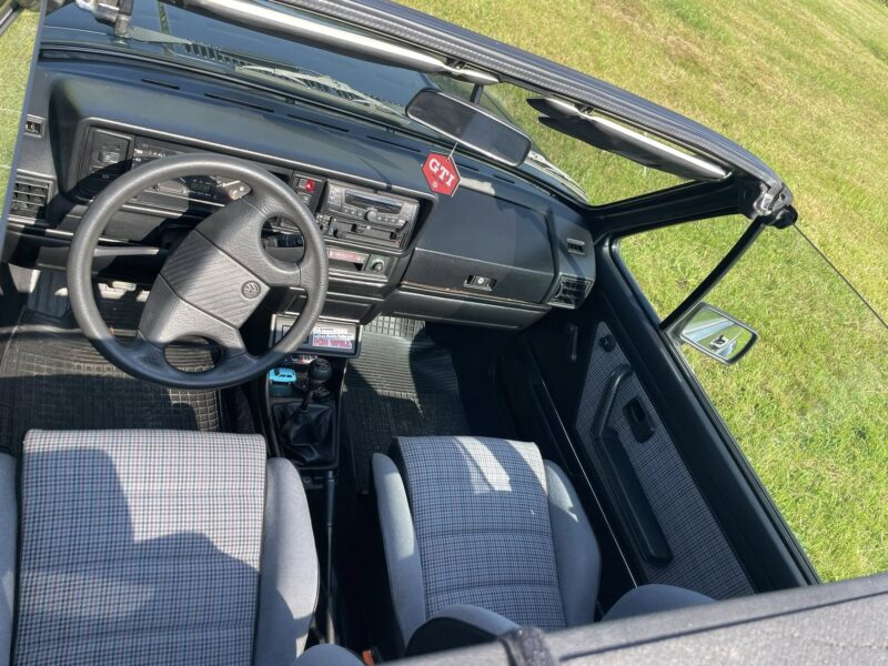 Volkswagen Golf 1 Cabrio 1990 – 130.000 km – Umbauten eingetragen