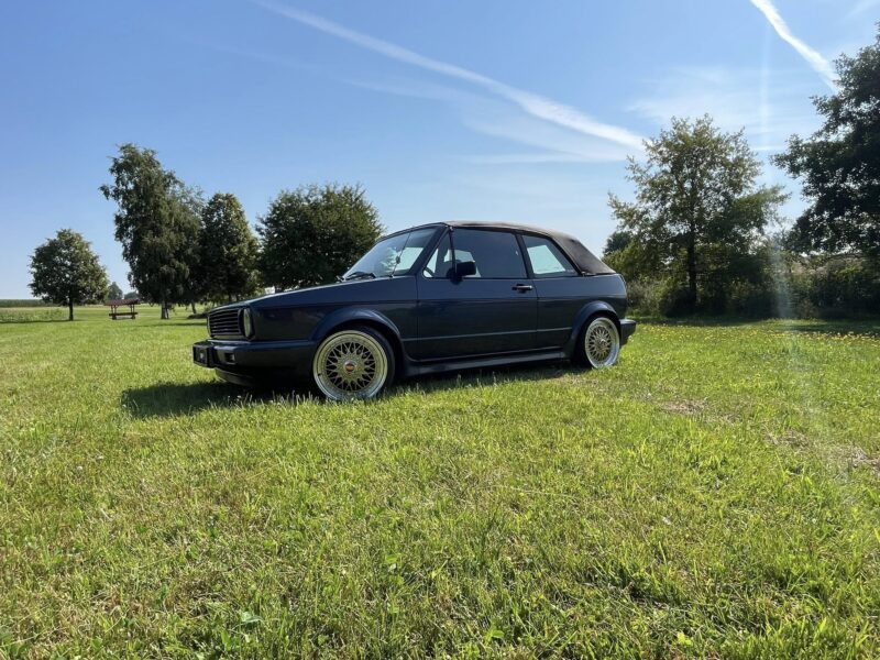 Volkswagen Golf 1 Cabrio 1990 – 130.000 km – Umbauten eingetragen