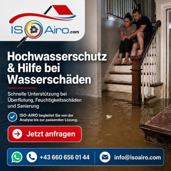 Schimmelsanierung, Wasserschaden und Bauwerkstrocknung