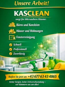 KAS CLEAN – Reinigungsservice für Büros, Wohnungen und Fenster