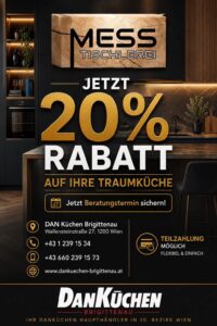 Danküchen Brigittenau / Tischlerei Mess – Küchenplanung, Küchenmontage und Tisch