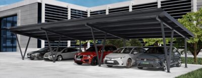 Solar-Carports und Doppelcarports mit Photovoltaik
