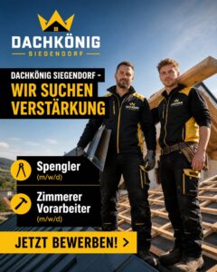 Dachkönig Siegendorf sucht Verstärkung
