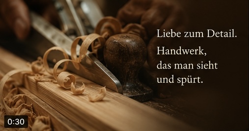 Ihr Tischler macht‘s persönlich