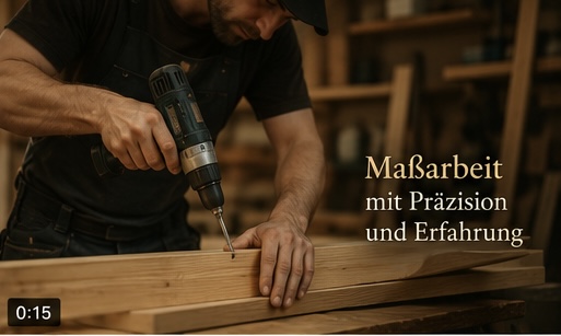 Ihr Tischler macht‘s persönlich