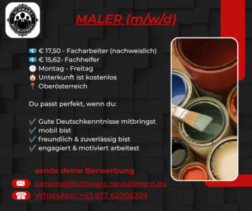 Maler m/w/d