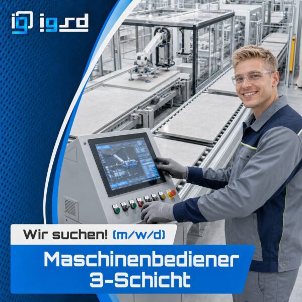 Maschinenbediener im 3-Schichtbetrieb in Vöcklabruck