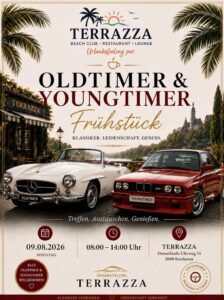 Oldtimer- und Youngtimer-Frühstück in Stockerau