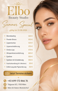 Permanent Make-up Summer Special in Wien