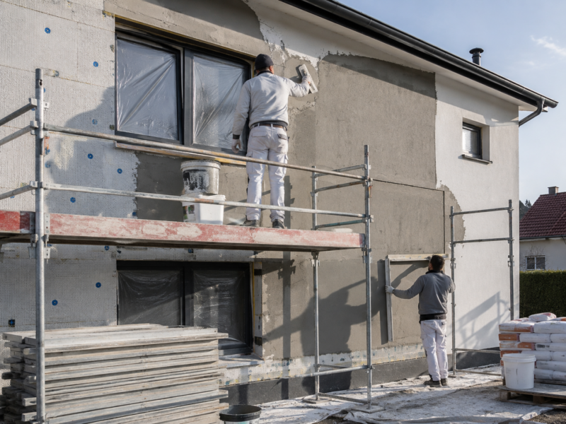 Fassadenarbeiten und Innenputz im Burgenland – BESTA BAU