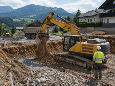 Baggerarbeiten, Erdbau und Außenanlagen in Kärnten – KÖLZ