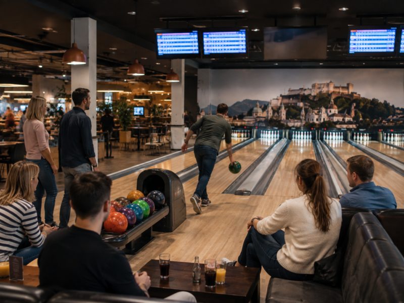 Bowling, Firmenfeiern und Freizeitspaß bei Airport Bowling Salzburg